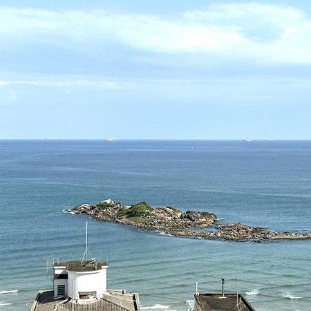 Flat A 1 Quadra Da Praia Das Pitangueiras - Ar Condicionado - 6 Pessoas Guarujá Esterno foto